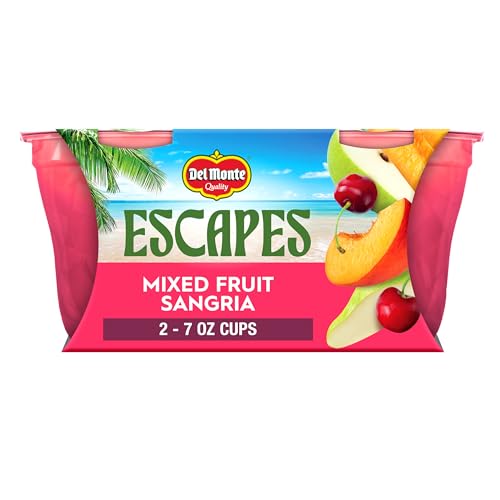 Del Monte Escapes Mixed Fruit Sangria, 2-7 oz. Cup