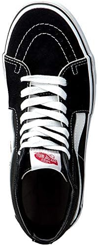 Vans Unisex Sk8-Hi Black/Black/White Skate Shoe 8.5 Men US / 10 Women US | Image 3