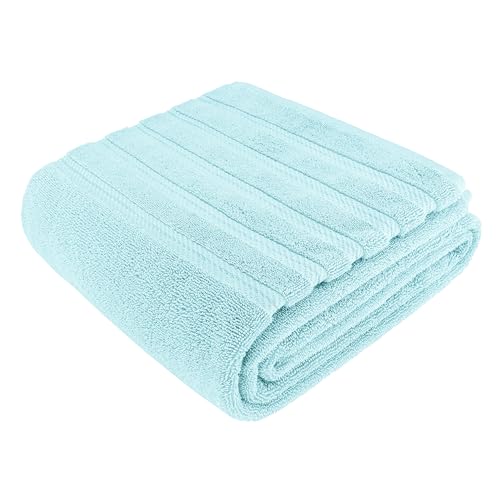 Image of American Soft Linen 100% Cotton Luxury Turkish Towels, 35x70 XL Bath Sheet | Soft Absorbent Quick Dry OEKO Tex Standard 100 Certificated Durable Machine Washable Breathable Premium Hotel Quality