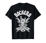 Rockera Mujer, Saludo de Rock and Roll Camiseta
