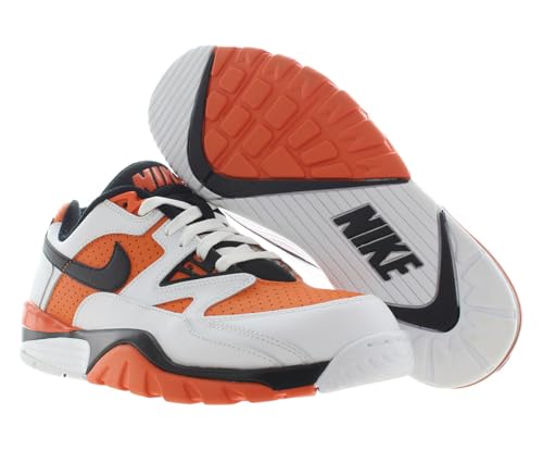 Nike Nike Air Cross Trainer 3 Low Unisex Shoes Size 9, Color: White/Black/Strafish-Orange