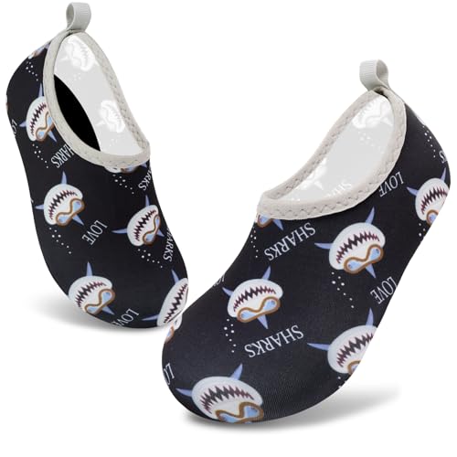 Image of VIFUUR Kids Water Shoes Girls Boys Quick Dry Aqua Socks for Beach Swim Outdoor Sports