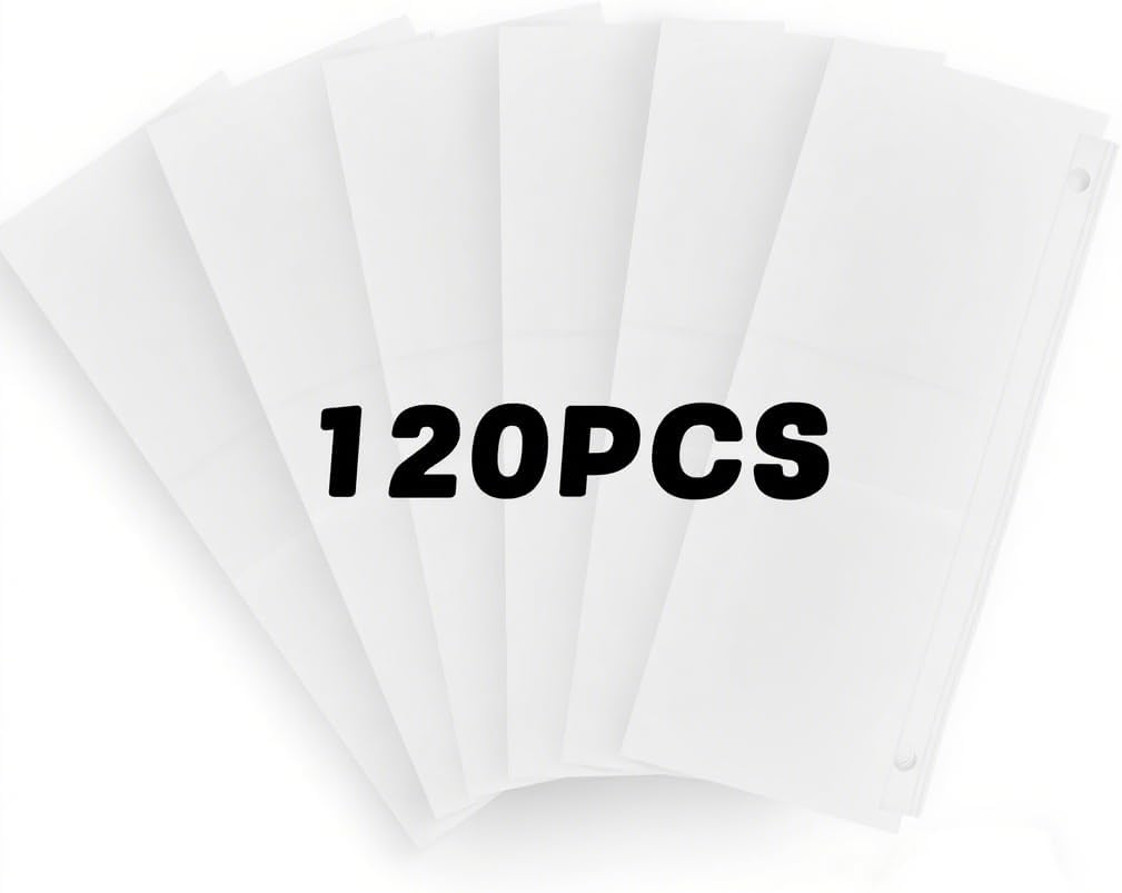 120 Pcs Cat Litter Bags, Compatible with PetSnowy Cat Litter Box, Long-Lasting Litter Box Liners, Tear & Leak Resistant, Ideal for Automatic Litter Box Use