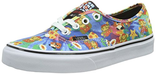 Vans Unisex Nintendo Authentic Super Mario Bros/Tie-Dye VN0004MLJPA Mens 10, Womens 11.5