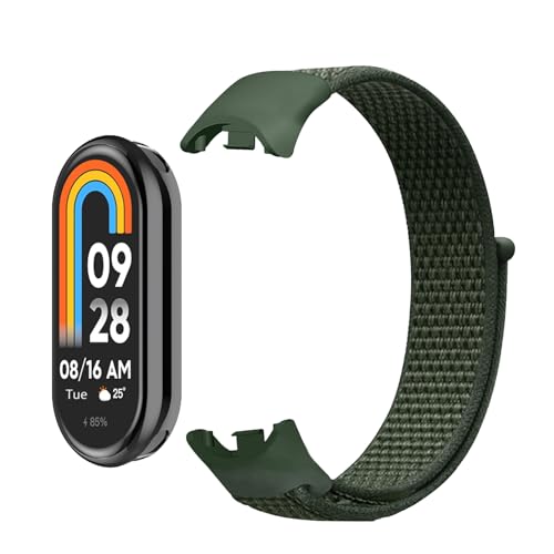 [LuFiYa] �����o���h Xiaomi Smart Band 10 / Xiaomi Smart Band 9 / Mi 8 �Ή� �����x���gMi �X�}�[�g�o���h 10 / Mi 9 / Mi 8 ���i�C�����f�ރX�|�[�c���[�v�x���g �E���֗� �y�� �_