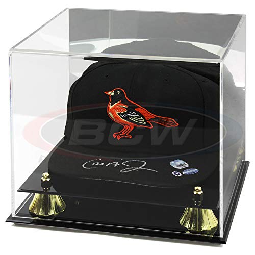 Bcw AD07-UV-CASE Collectible Deluxe Uv Acrylic Cap Baseball Hat Display Case thumb #1