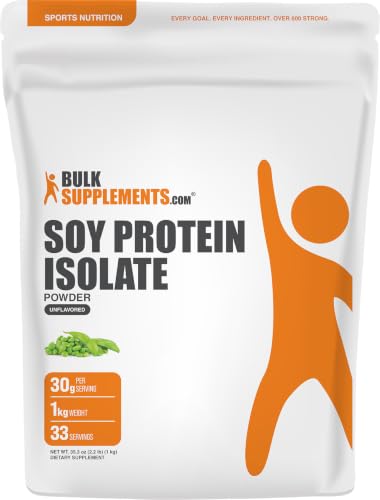 BulkSupplements Soy Protein Isolate