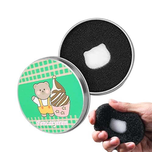 ドライメイクブラシクリーナー、アイシャドウまたはブラッシュカラー除去スポンジ - 乾燥時間をなくすポータブルメイクアップブラシクリーナー