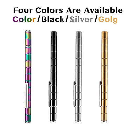 image for LARAH Black Fidget Pen Toy, Sensory Tool EDC Fidgeting Game for Adults