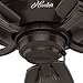 Hunter Fan Company, 53347, 52 inch Rainsford Premier Bronze Indoor/Outdoor Ceiling Fan and Pull Chain