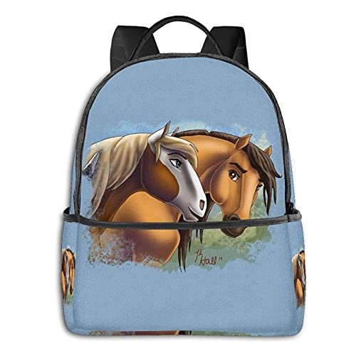 Mochila escolar Spirit And Rain Love Found Us para estudiantes, escuela, ciclismo, ocio, viajes, camping, al aire libre, para deportes, correr, viajes, senderismo, Como se muestra en la imagen, Talla