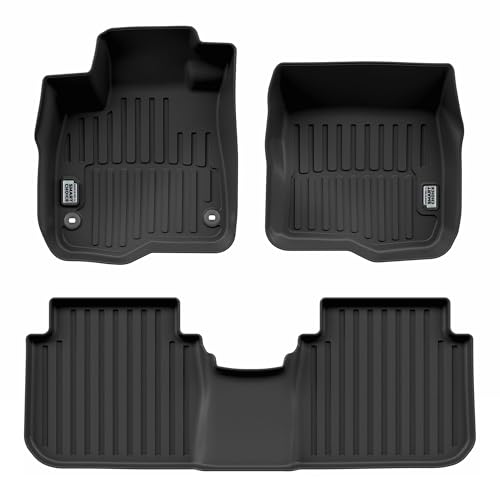 Smart Choice Car Floor Mats Custom fit for 2023-2026 Honda CR-V/CR-V Hybrid - Made in USA - Black -...