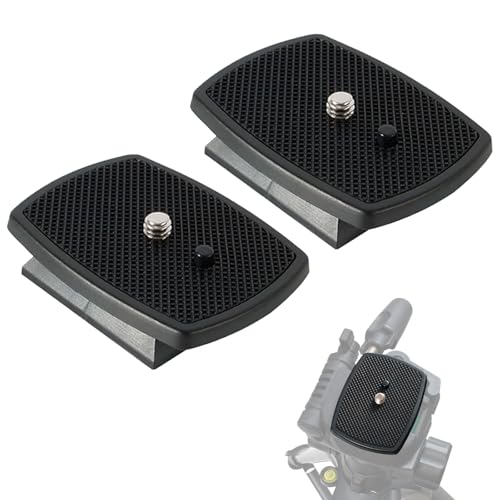VZU 2 STK 43mm Kamera Schnellwechselplatte Stativ Schnellwechselplatte für Sony VCT-D580RM VCT-D680RM VCT-R640 D680 D580 Stativ Mount Adapter (Schwarz)
