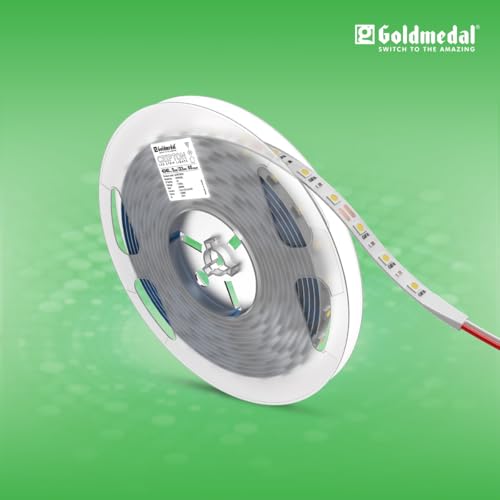 Image of Goldmedal Cripton 4040 30W IP20 5 Meter LED Strip Light for Home Decoration | False Ceiling Light | Decor Lights | Indoor Application | 60 LEDs Per Meter |(Green)-Pack of 2