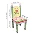 Fantasy Fields - Magic Garden Thematic Kids Wooden 2 Chairs Set, Imagination Inspiring Hand Crafted & Hand Painted Details