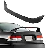 FINDAUTO ABS Rear Trunk Spoiler Wing with 3rd Brake Light Fits for 2001-2005 for Honda Civic Coupe Trunk Lip Spoiler