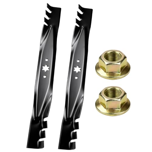 NICHEFLAG 2Pcs 942-04308 942-04308-X Lawn Mower Blades for Cub Cadet ZT1 42 by NICHEFLAG - Used condition - US$24.51