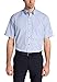Produktbild eterna Kurzarm Hemd Comfort FIT Popeline kariert, Hellblau/Weiss, W43, Länge Kurzarm
