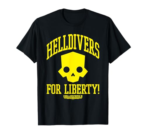 Licenza ufficiale Helldivers 2 Merci videogioco. Freedom Delivery of Fun Gaming Merch, progettato per i fan di Superearth. Sarai pronto a diffondere la democrazia nella galassia nel tuo abbigliamento infernale.