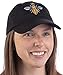 Ann Arbor T-shirt Co. Queen Bee | Funny, Cute, Cool Boss Lady Crown Alpha Top Baseball Hat Women Cap-Black
