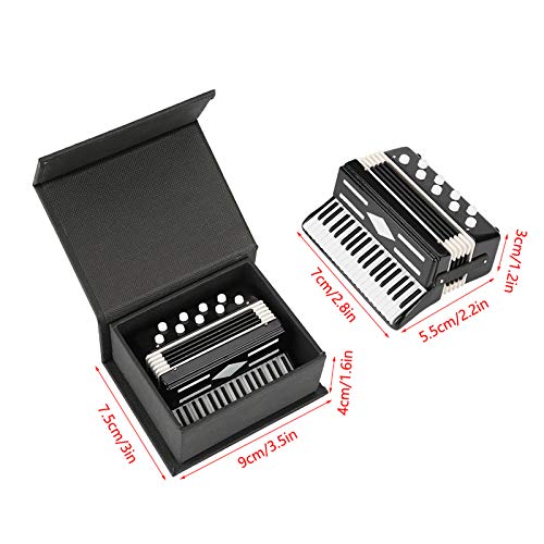 Accordéon miniature 3 pouces pour déco sans encombrer l'espace - 2