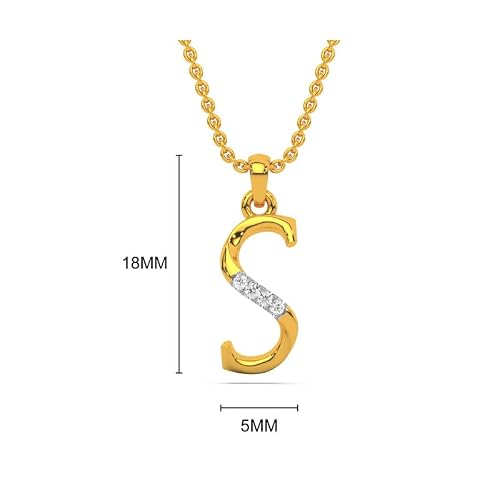 KISNA yellow pendant necklace – image 3