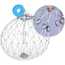 Automatic Opening Closing Fishing Net Cage Steel Wire Opening Closing Cage Fishing Fishing Net Tool Automatic Open Closing Fishing Net