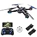 Akamino S6 WiFi FPV Drone, RC Quadcopter with 120° FOV 720P HD Camera for Adult, Portable Aircraft Toy for Beginners with Trajectory Flight, Gravity Sensor, 3D Flip, APP Control
