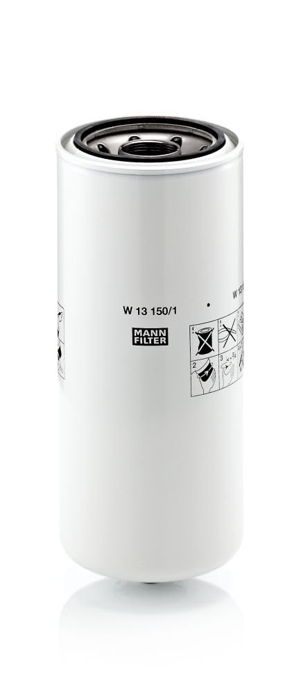 MANN-FILTER Filtro de aceite motor Filtro enroscable W 13 150/1 Compatible con DAF 95 XF