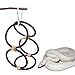 OOXYG Ball Python Tank Accessories, Snake Climbing 5-Rings Enrichment Toy, Corn Snake Enclosure Accessories for Terrarium, Hanging Small Animal Activity Training Toy Reptile Swinging Habitat Decor