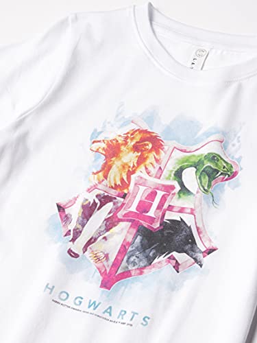 Harry Potter Hogwarts Mystic Wash Girl's Solid Crew Tee2