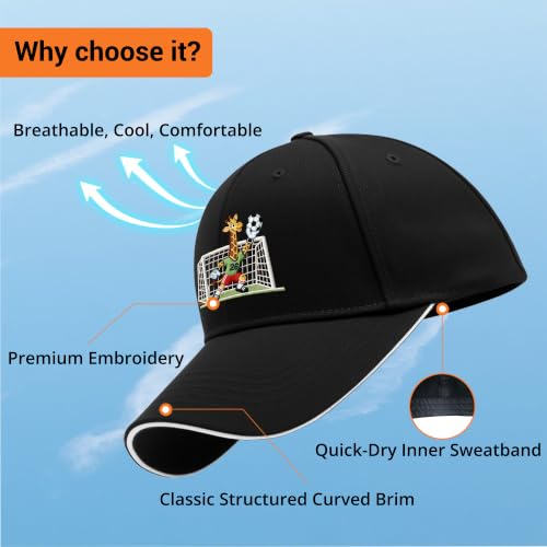 Gorra bordada ajustable de algodón transpirable para hombre y mujer miniatura 3