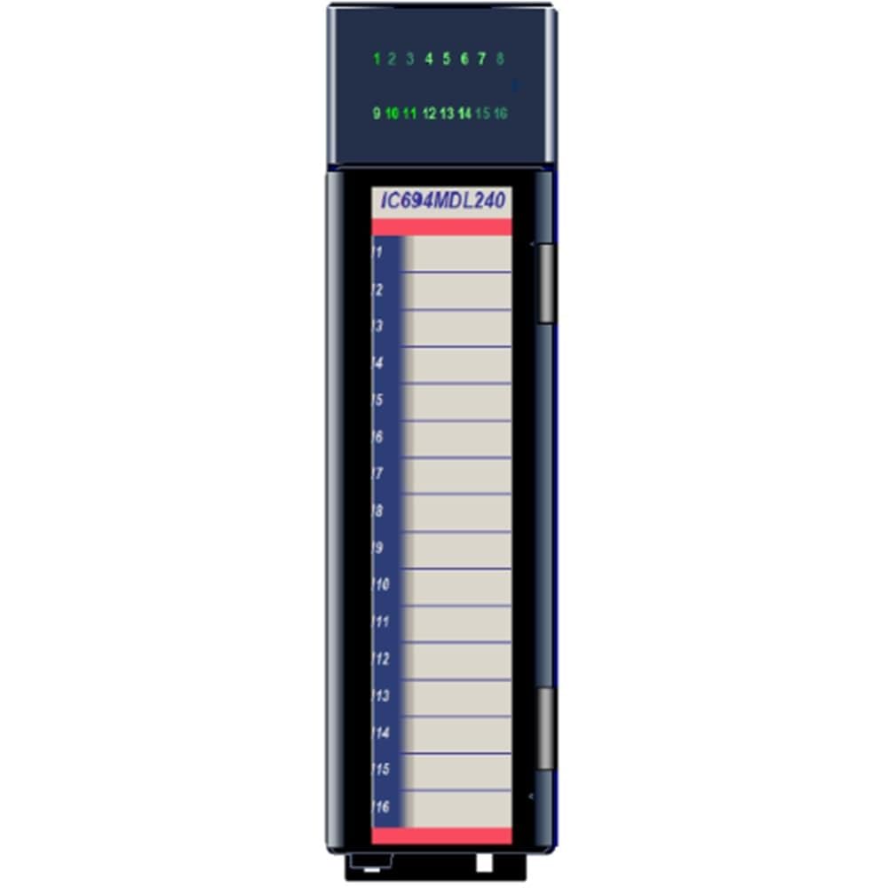 Módulo PLC IC694MDL240 sellado en caja original para automatización 4