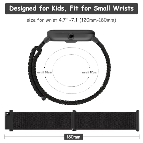 Correas de nylon ajustables para reloj Bark, pack 3 miniatura 7