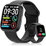 Smart Watch Men Women (Alexa Built-in), 1.83" HD Fitness Tracker, Bluetooth 5.3 Call, Heart Rate SpO2 Sleep Monitor, IP68 Waterproof, 100+ Sports Modes, Pedometer for iOS Android