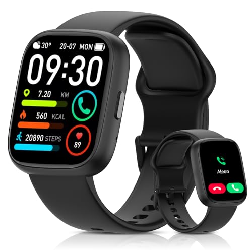 Boqurich Smart Watch Men Women (Alexa Built-in), 1.83" HD Fitness Tracker, Bluetooth 5.3 Call, Heart Rate SpO2 Sleep Monitor, IP68 Waterproof, 100+ Sports Modes, Pedometer for iOS Android