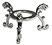 Amlong Crystal Sliver-Plated Flowering Crystal Ball Stand, Small Size for 2 inch (50-60mm) Ball