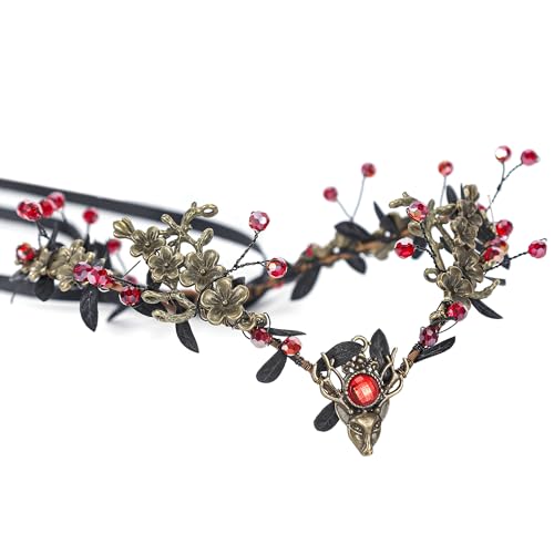 Cercle de fée à fleurs pour costume de Cosplay celtique au festival Renfaire