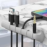 1pc Cable Management Organizer, Desktop Cable Winder, Earphone Cable Tidy Tool