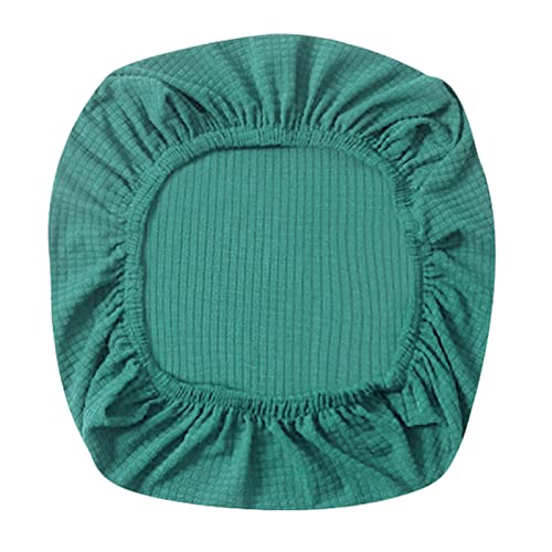 Fenteer Stretch Office Covers Seat Cover Slipcover Desk Seat Cushion Protectors for Computer Dark Green - Image 3