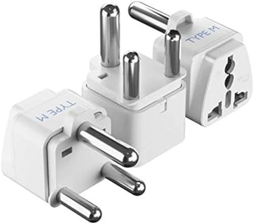 Image of Ceptics South Africa, Botswana Travel Adapter, Universal Socket Plug Accepts Plugs From any Country, Perfect for Cell Phones, Laptops, Chargers and More - 3 Pack