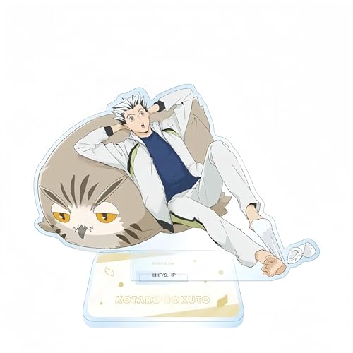 ハイキュー アクリルスタンド 日向翔陽 孤爪研磨 影山飛雄 宮侑 宮治 アクスタ 台座あり 周辺 おしゃれ コレクション プレゼント 贈り物 置物です 飾ります 非公式 (F) [並行輸入品]