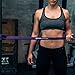 WOD Nation Resistance Bands - Single, 40-80 lbs, Purple - Exercise Bands for Calisthenics, Strength Training & Yoga - Pull Up Assist for Pull Up Bar & Mobility