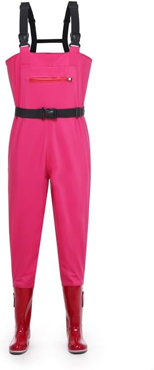 [LABAITA] レディース 胴付き長靴 チェストハイ ウェーダー 釣り レディース 胴付長靴 胴長 ウェダー 水産 田植え 清掃