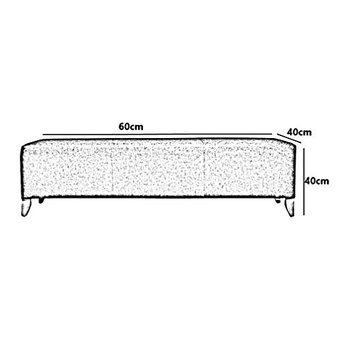 Ottoman pouf nordique gzz 60 cm structure premium assemblée de haute qualité - 5