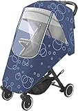 TAILLE UNIVERSELLE & PLIABLE: cette habillage pluie poussette s'adapte à presque toutes les poussettes standard du marché, comme la poussette de jogging, la poussette, le landau, etc. Cette housse de pluie pour poussette est douce et facile à plier. Les parents peuvent l'emporter avec eux partout où ils vont avec des bébés, il peut être facilement plié et rangé dans votre panier de rangement sous la poussette lorsqu'il n'est pas utilisé