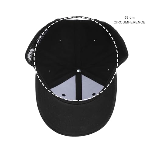 Image of Star Wars: Episode IV A New Hope Boba Fett Mandalorian Logo Washed Cotton Twill Dad Cap Black