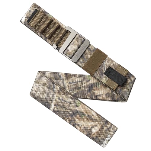 Arcade Belts Hardware Alu Utility Belt - Low-Profile Aluminum Buckle, Heavy Duty Work Belt, Stretch Webbing, Anti-Slip