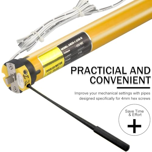 MOLZINY 2 Stück Rollladen Einstellpin Einstellwerkzeug für Rohrmotor Einstellstift für Schellenberg Rolladenmotor Rollladeneinstellstift Rolladenmotor Ersatz