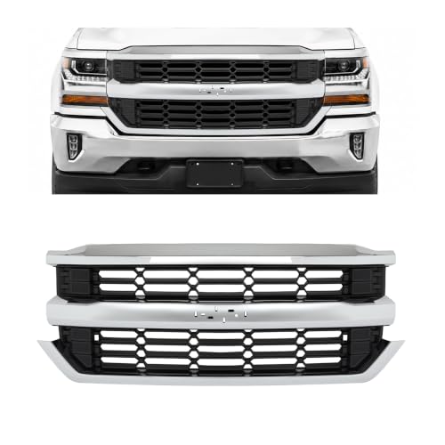 ALMULOO Silverado Front Grille